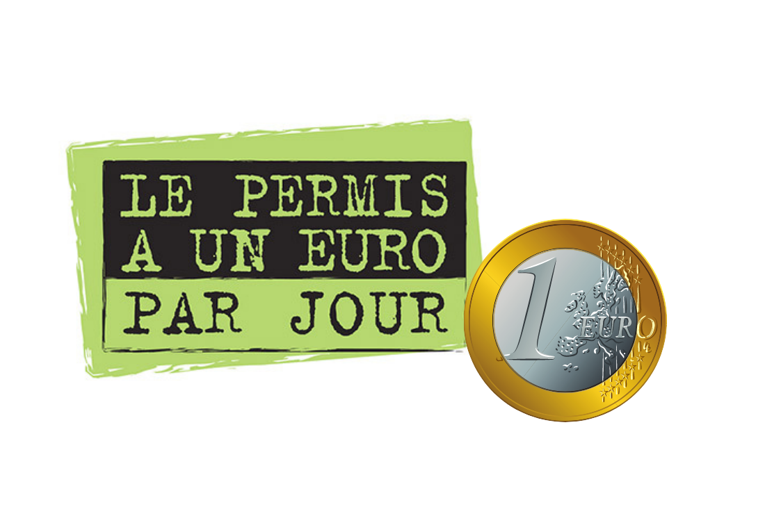 permis à 1 euro par jour